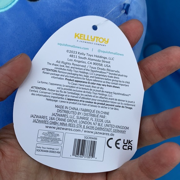 Original Squishmallow Romano Hippocampus Size 8 “ Inch NWTS - Picture 6 of 11